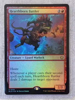 MTG Hearthborn Battler FOIL #139 Bloomburrow (BLB) Magic Card Rare NM - Image 5