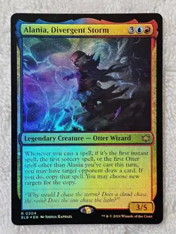 MTG Alania, Divergent Storm FOIL #204 Bloomburrow (BLB) Magic Card Rare NM - Image 2