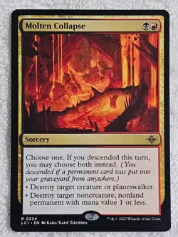 MTG Molten Collapse #234 The Lost Caverns of Ixalan Magic Card Rare NM - Image 1