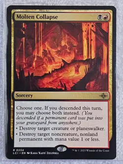 MTG Molten Collapse #234 The Lost Caverns of Ixalan Magic Card Rare NM - Image 4