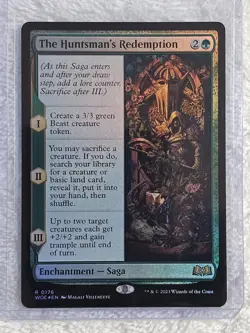 MTG The Huntsman's Redemption FOIL - Wilds of Eldraine (WOE) #176 Card Rare NM - Image 4