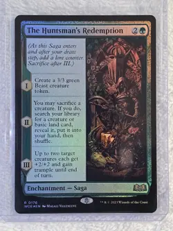MTG The Huntsman's Redemption FOIL - Wilds of Eldraine (WOE) #176 Card Rare NM - Image 5
