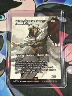 Minwu, Rebellion Strategist - #25 Regular (Showcase) Final Fantasy - Mtg - Image 1