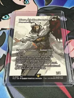 Minwu, Rebellion Strategist - #25 Regular (Showcase) Final Fantasy - Mtg - Image 4