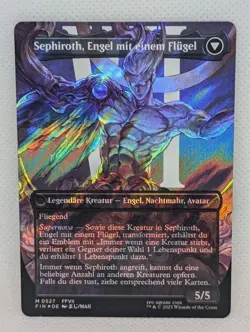 Sephiroth, Fabled SOLDIER SURGE FOIL GERMAN FFVII Final Fantasy 7 MTG Magic NM - Image 2