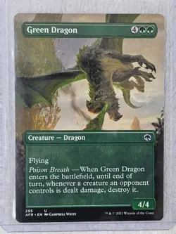 MTG Green Dragon (Borderless) #295 Adventures in the Forgotten Realms U NM - Image 4