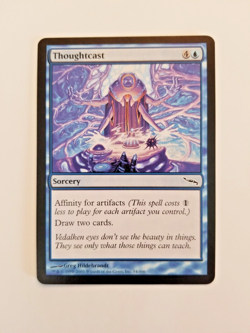 MTG Thoughtcast Mirrodin 54/306 Common Near Mint Magic The Gathering - Image 1
