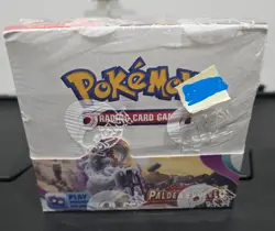 Pokemon TCG Paldea Evolved Booster Box Factory Sealed - Image 1