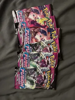 Pokemon Tcg Fusion Strike Booster Packs Lot Of 6 - Image 1