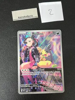 Pokemon TCG Scarlet Violet Promo Marnie's Morpeko SVP206 Rival Battle Deck - Image 1