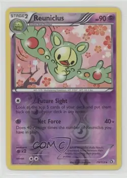 Reuniclus Reverse Foil Pokemon Black & White Legendary Treasures #76 - Image 1
