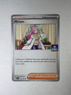 TCG Pokemon TCG Asia GYM Stamped Promo Asia Exclusive. NM+ - Image 1