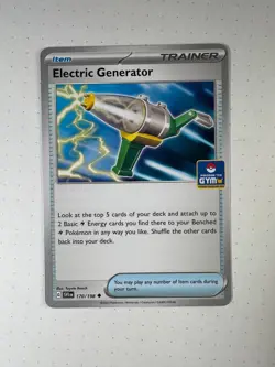 TCG Pokemon TCG Asia GYM Stamped Promo Asia Exclusive. NM+ - Image 2