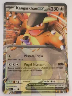 Kangaskhan EX R Promo SVP 055 R Promo Holo Foil R Pokemon R Italiano R EX+ - Image 1