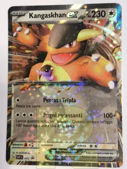 Kangaskhan EX R Promo SVP 055 R Promo Holo Foil R Pokemon R Italiano R EX+ - Image 2