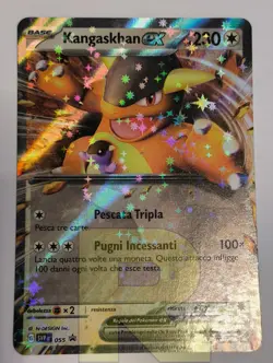 Kangaskhan EX R Promo SVP 055 R Promo Holo Foil R Pokemon R Italiano R EX+ - Image 3