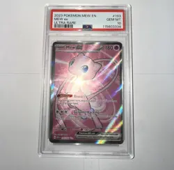 PSA 10 - 2023 Pokemon Mew En-151 Ultra Rare Mew Ex #193 - Image 1