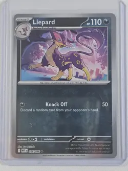 Liepard 056/086 - Masterball Reverse Holo - White Flare - Pokemon TCG - NM - Image 1