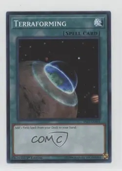 Terraforming 1st Ed. YuGiOh Starter Deck: Link Strike #YS17-EN031 - Image 1