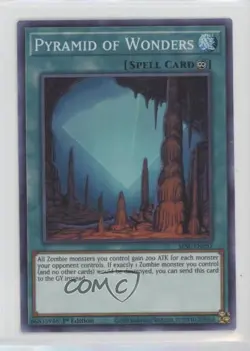 Pyramid of Wonders (SR) 1st Ed. YuGiOh Secret Slayers #SESL-EN057 - Image 1