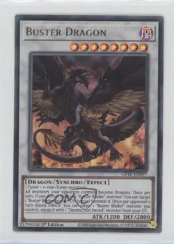 UR - Buster Dragon 1st Ed. YuGiOh Ghosts From The Past #GFTP-EN097 - Image 1