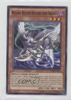 Wizard Buster Destruction Sword Unlimited YuGiOh Breakers of Shadow #BOSH-EN021 - Image 1
