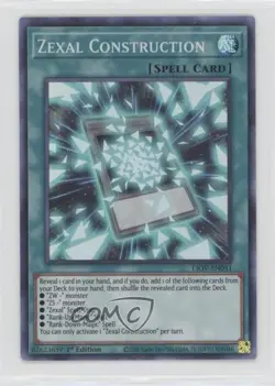 SR - Zexal Construction 1st Ed. YuGiOh Lightning Overdrive #LIOV-EN051 - Image 1