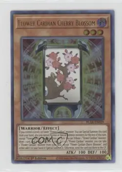 Flower Cardian Cherry Blossom (UR) 1st Ed. YuGiOh Battles of Legends: Armageddon - Image 1