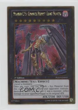 GSCR - Number C15: Gimmick Puppet Giant Hunter 1st Ed. YuGiOh Premium Gold - Image 1