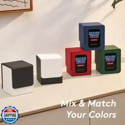 Mage Tech Commander Deck Box Lite - Card Display with Mini Snap Card Holder a - Image 5