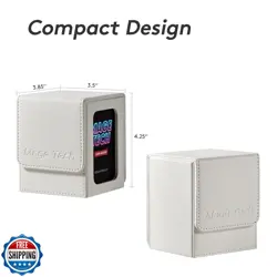 Mage Tech Commander Deck Box Lite - Card Display with Mini Snap Card Holder a - Image 4