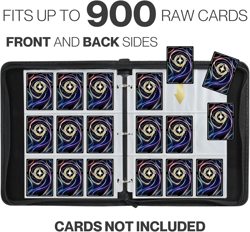 Lorcana Binder 9 Pocket, Large Lorcana Trading Card Binder with 50 Lorcana Card - Image 4
