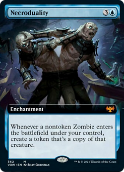 Necroduality (Extended Art) FOIL Innistrad: Crimson Vow NM CARD ABUGames - Image 1