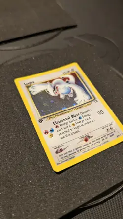 Pokemon TCG Neo Genesis 1st Edition Holo Rare Card Lugia 9/111 - Image 1