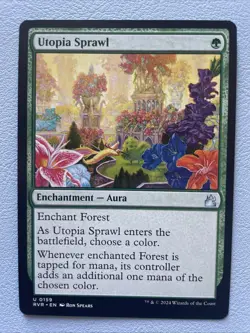 MTG Utopia Sprawl ** Ravnica Remastered ** English NM - Image 1