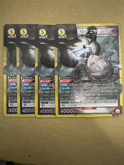 Union Arena NIKKE Modania SR 4 Card Set Rare Ready to - Image 1