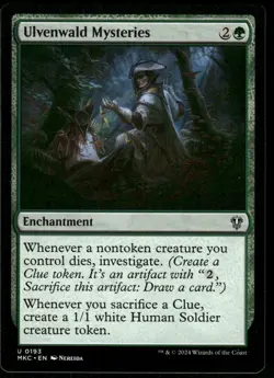 1x Ulvenwald Mysteries - Commander: Murders at Karlov Manor - NM - MTG - Image 1