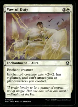 1x Vow of Duty - Commander: Murders at Karlov Manor - NM - MTG - Image 1
