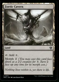 1x Zoetic Cavern - Commander: Murders at Karlov Manor - NM - MTG - Image 1