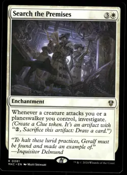 1x Search the Premises - Commander: Murders at Karlov Manor - NM - MTG - Image 1