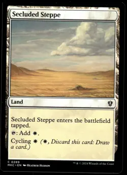 1x Secluded Steppe - Commander: Murders at Karlov Manor - NM - MTG - Image 1