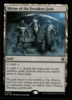 1x Shrine of the Forsaken Gods - Commander: Murders at Karlov Manor - NM - MTG - Image 1
