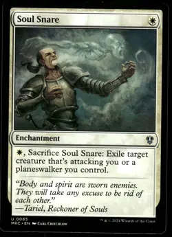 1x Soul Snare - Commander: Murders at Karlov Manor - NM - MTG - Image 1