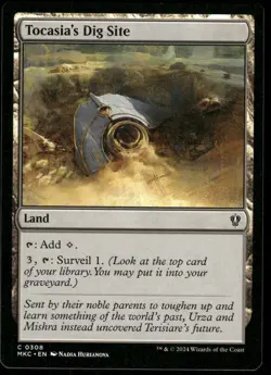 1x Tocasia's Dig Site - Commander: Murders at Karlov Manor - NM - MTG - Image 1