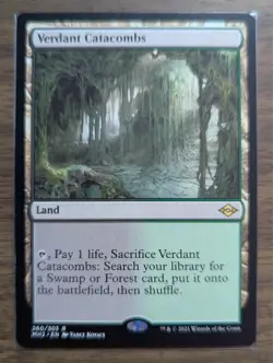 MTG Verdant Catacombs Non-Foil from Modern Horizons 2 NM - Image 1