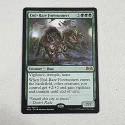 Magic The Gathering END-RAZE FORERUNNERS 124/259 Rare Ravnica Allegiance MTG - Image 1