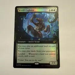 Icetill Explorer FOIL Extended Art 343 Edge of Eternities EOS MTG Rare Unplayed - Image 1