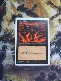 Dark Ritual 5th edition MtG MP - Image 1