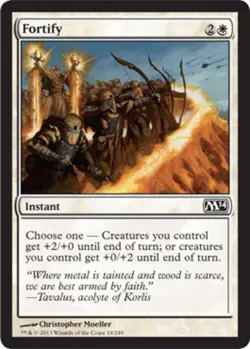 Fortify - Magic 2014 (M14) #19/249 MTG Magic The Gathering - Image 1