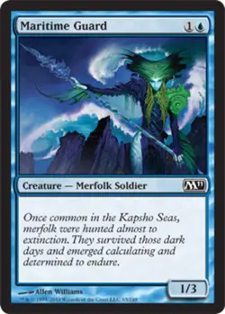 Maritime Guard - Magic 2011 (M11) #63/249 MTG Magic The Gathering - Image 1